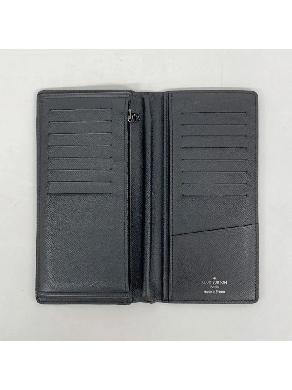 Louis Vuitton Wallet Monogram Eclipse Portefeuille Brazza Black